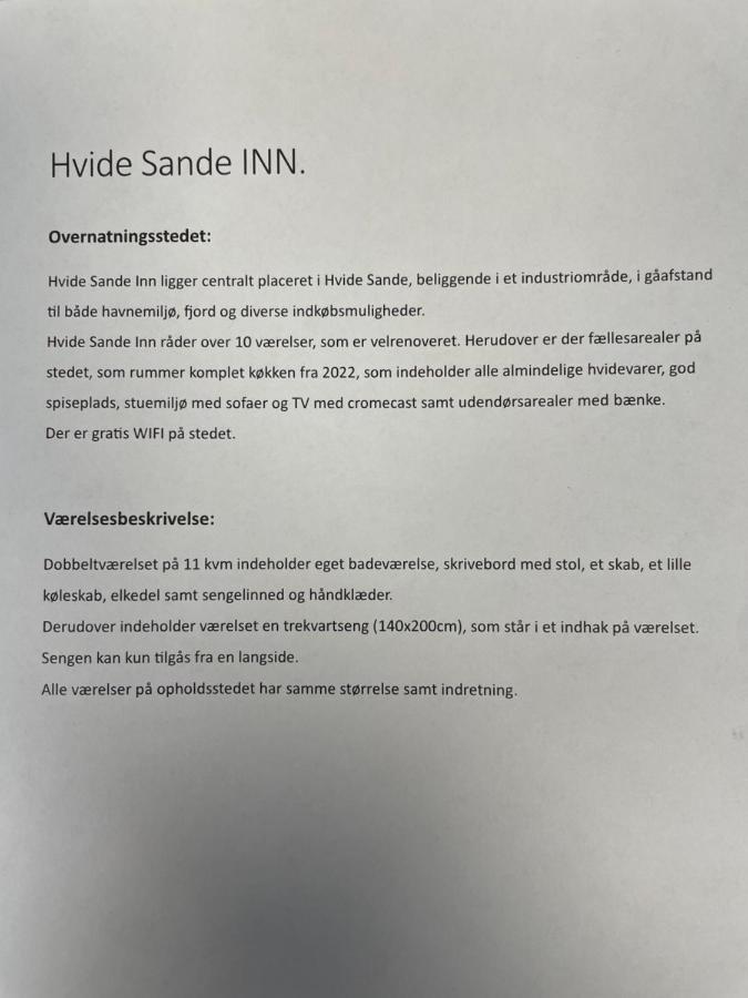 Hvide Sande Inn Exterior photo