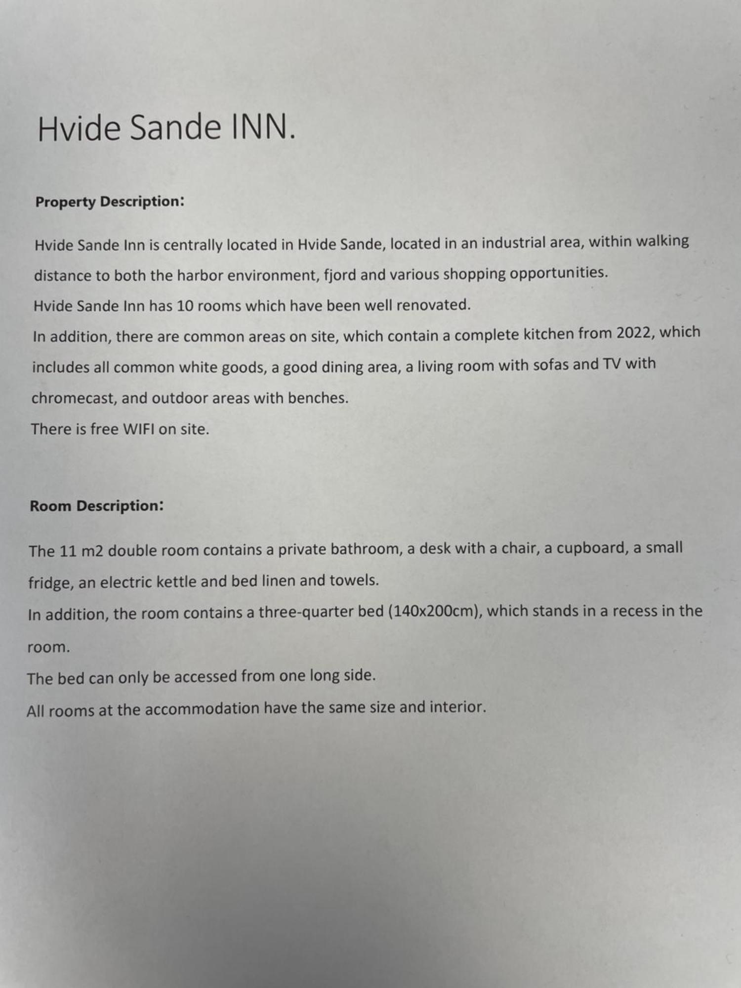 Hvide Sande Inn Exterior photo
